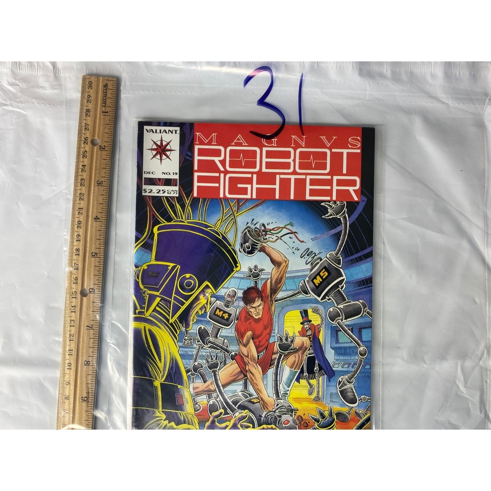 Magnus Robot Fighter 19 Valiant Comics December 1992‎